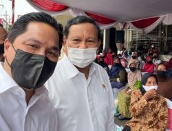 Duet Prabowo-Erick Raih Suara Tertinggi