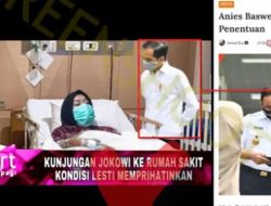 Jokowi Jenguk Lesti Kejora di Rumah Sakit