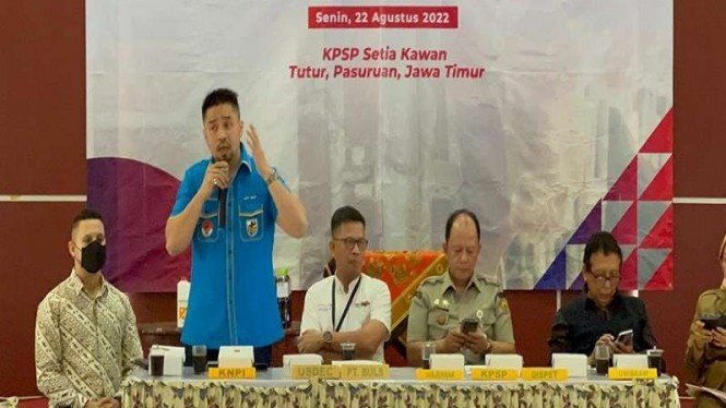 Ketua Umum KNPI Muhammad Ryano Panjaitan.