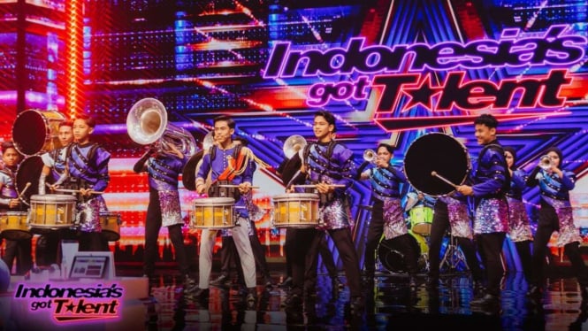 Marching Band Gita Handayani di Indonesias Got Talent