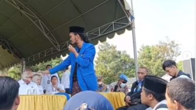 Viral Aktivis PMII Siram Pejabat dengan Air Doa, Saeful Amin: Semoga Terbuka Hati Nurani