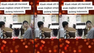 Viral Kisah Perjuangan TKW Bawa Anak Majikan yang Berkebutuhan Khusus ke Indonesia